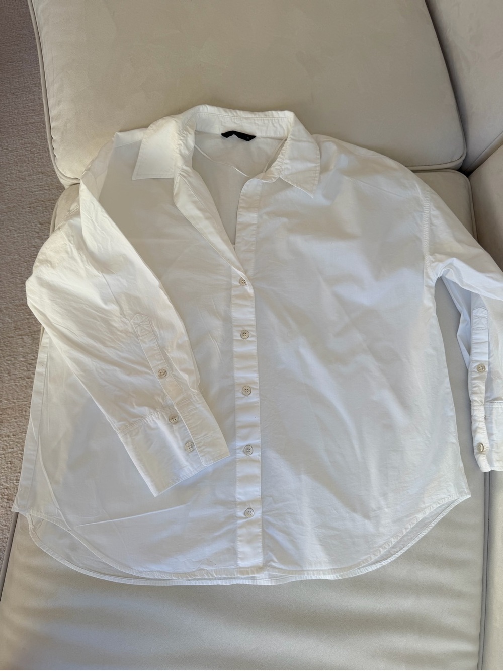Zara Classic White Women’s Button-Up Shirt